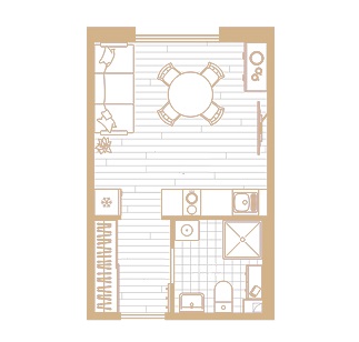 Студия от 5.6 млн ₽